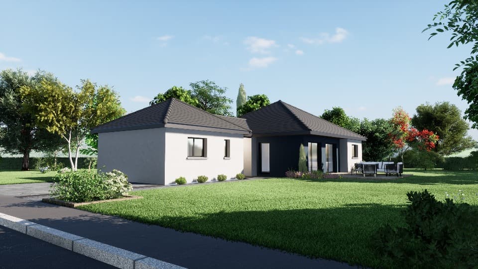 Maison neuve - Terrain à bâtir () à Spechbach-le-Bas (68), prix 363 322 €