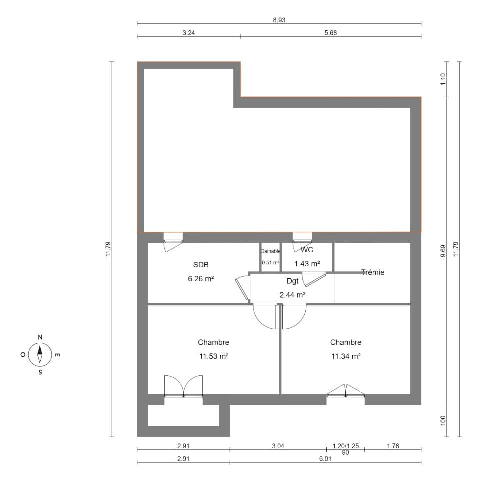 Maison neuve - Terrain à bâtir Mus (30121) à Mus (30), prix 395 500 €