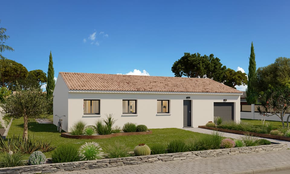 Maison neuve - Terrain à bâtir Connaux (30330) à Connaux (30), prix 246 500 €