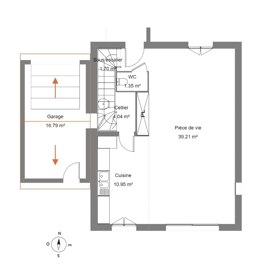 Maison neuve - Terrain à bâtir Montignargues (30190) à Montignargues (30), prix 317 400 €