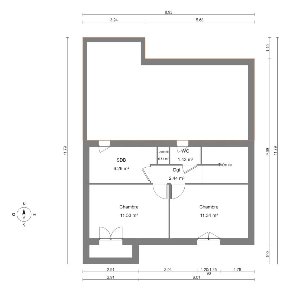 Maison neuve - Terrain à bâtir Saint-Siffret (30700) à Saint-Siffret (30), prix 337 900 €