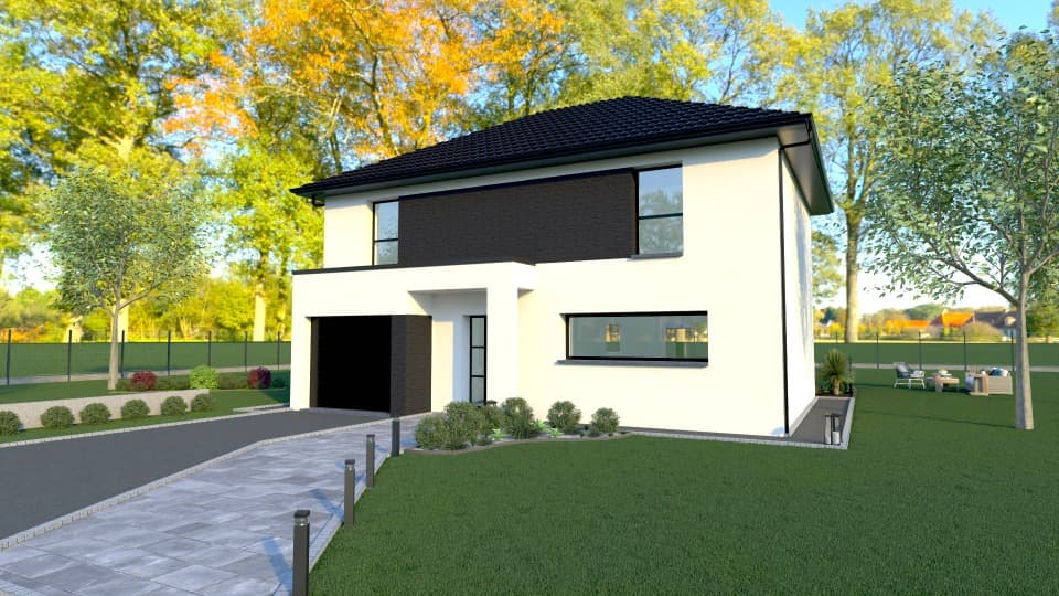Maison neuve - Terrain à bâtir () à Templeuve (59), prix 401 000 €