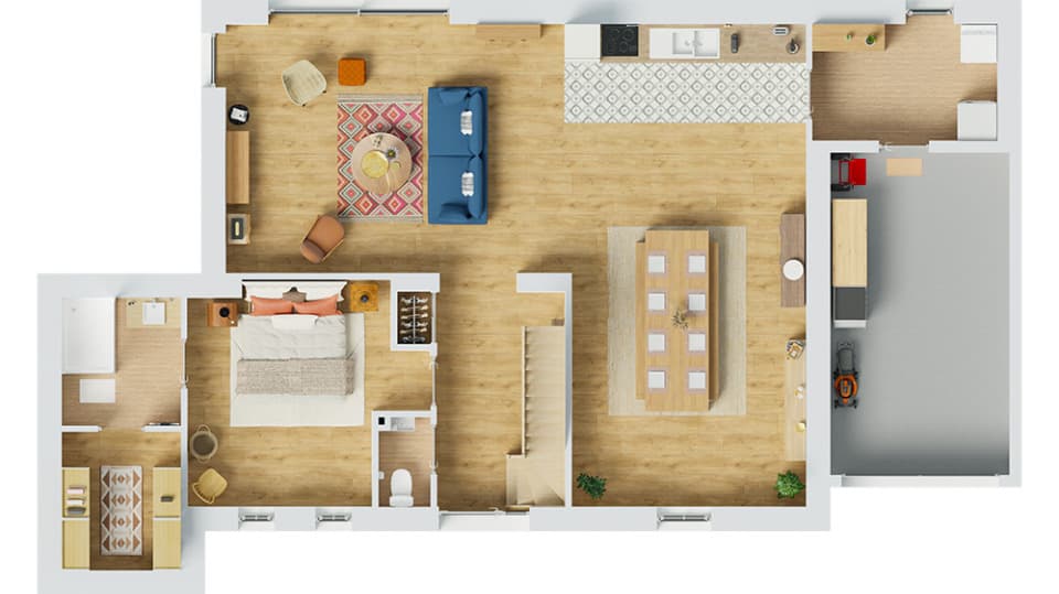 Maison neuve - Terrain à bâtir () à Bavinchove (59), prix 321 000 €