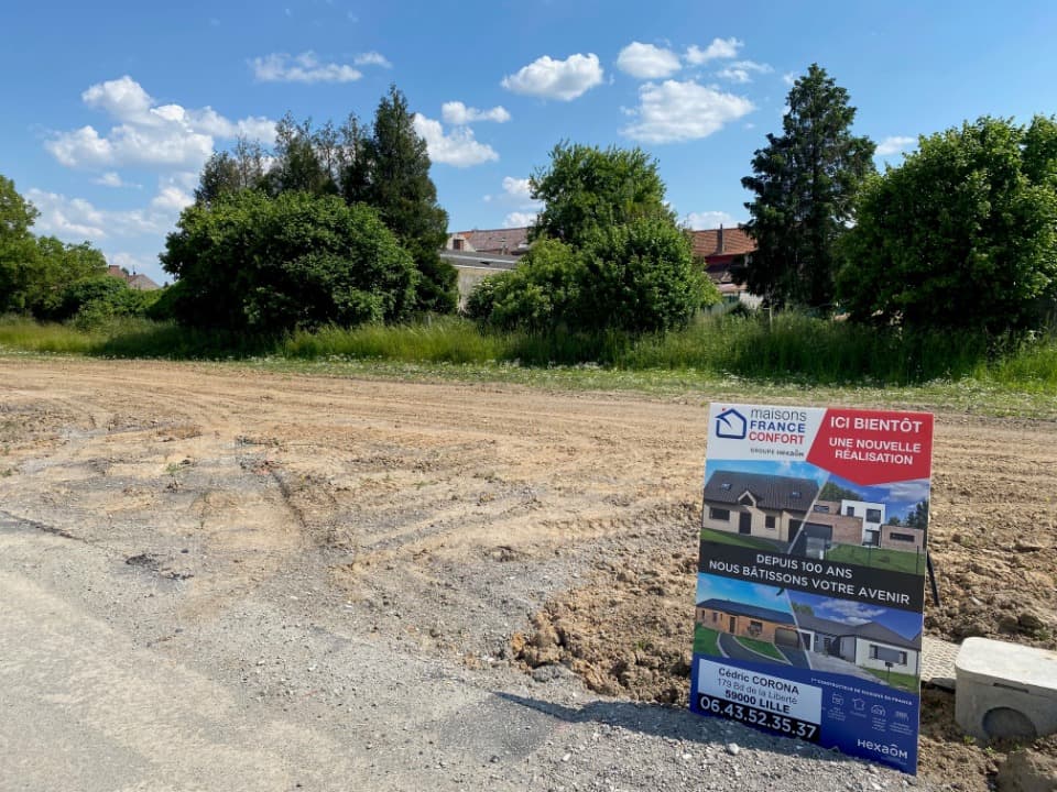 Terrain - Terrain à bâtir () à Auberchicourt (59), prix 42 815 €