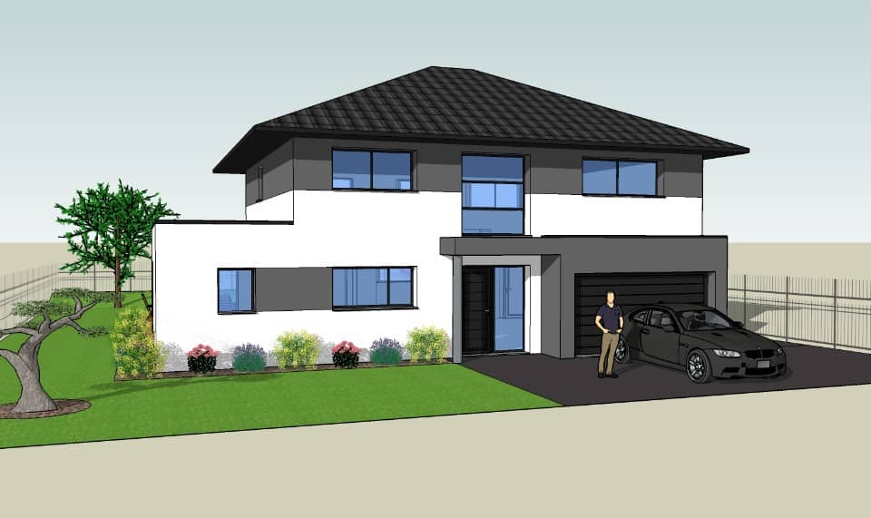 Maison neuve - Terrain à bâtir  () à Sailly-lez-Lannoy (59), prix 548 400 €
