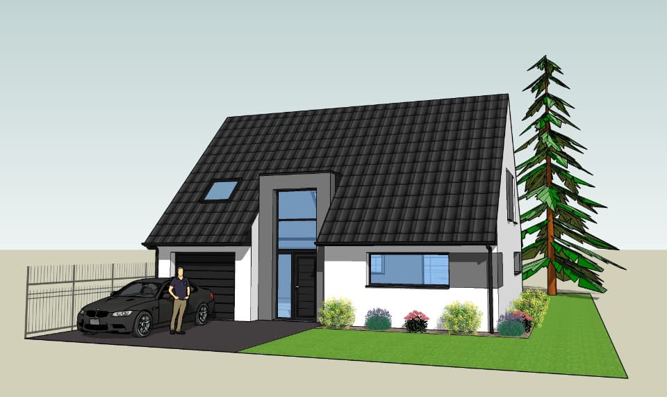 Maison neuve - Terrain à bâtir () à Thumeries (59), prix 385 000 €