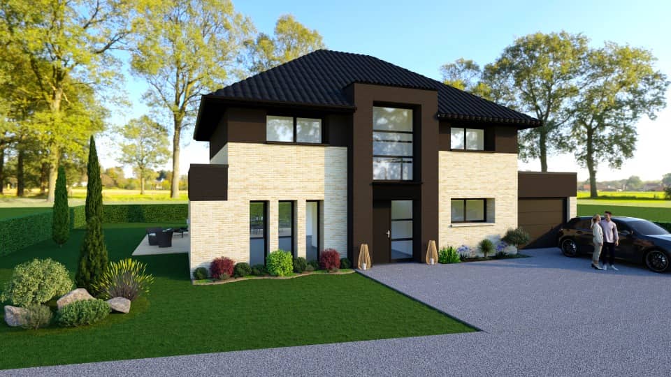 Maison neuve - Terrain à bâtir () à Sainghin-en-Weppes, prix 519 500 €