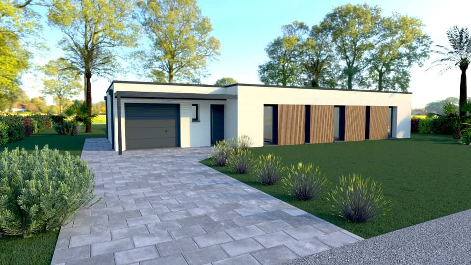Maison neuve - Terrain à bâtir  () à Wambrechies (59), prix 590 000 €