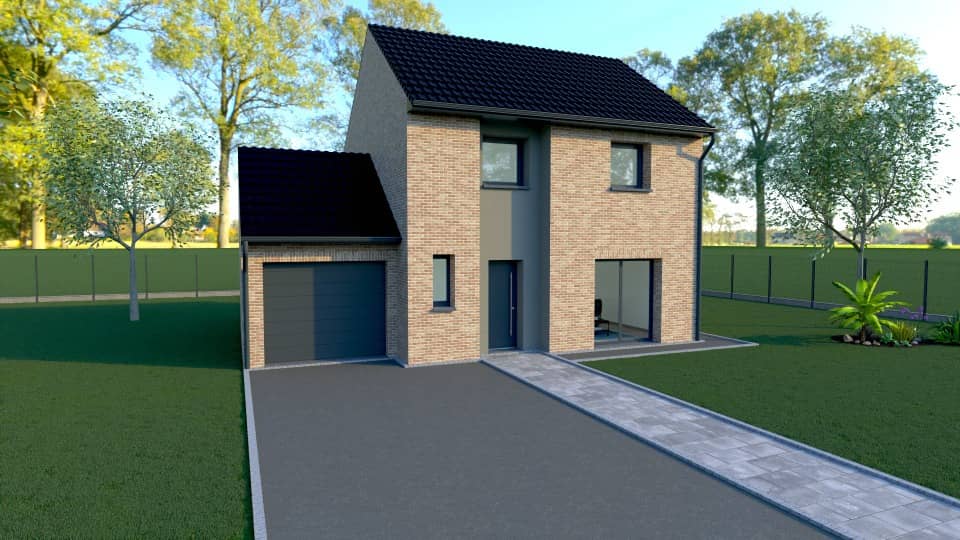 Maison neuve - Terrain à bâtir () à Carvin, prix 253 000 €