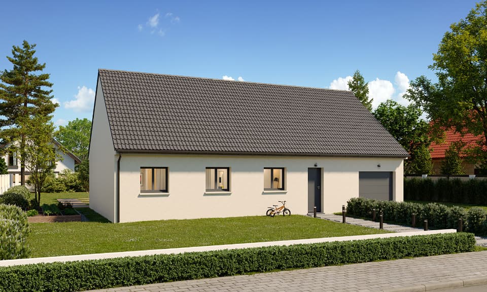 Maison neuve - Terrain à bâtir () à Oignies (62), prix 222 000 €
