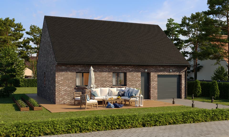 Maison neuve - Terrain à bâtir Lille (59000) à Lille (59), prix 357 000 €