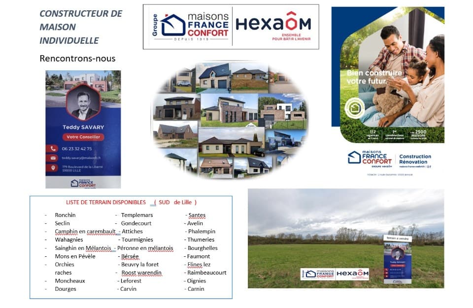 Terrain - Terrain à bâtir () à Phalempin (59), prix 133 000 €