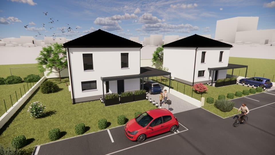 Maison neuve - Terrain à bâtir () à Orchies (59), prix 375 000 €
