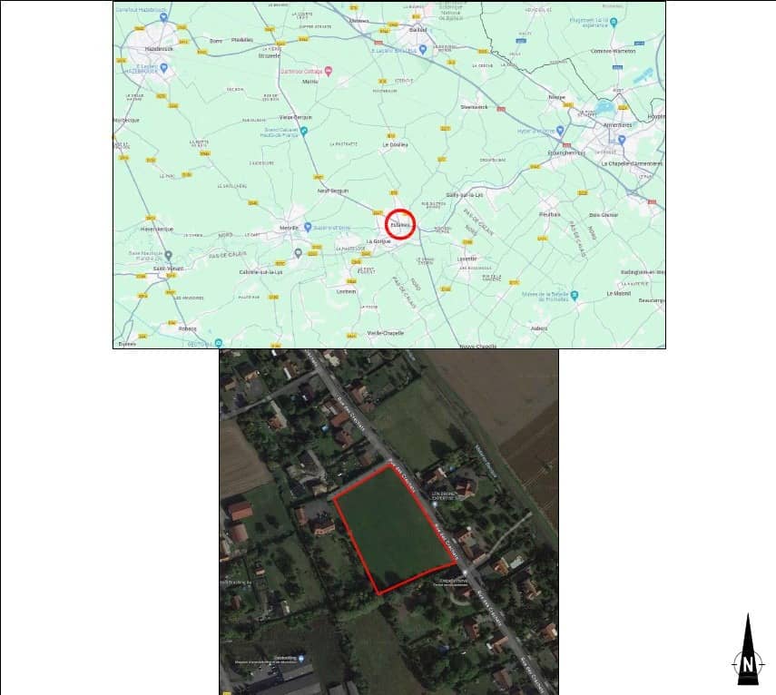 Terrain - Terrain à bâtir  () à Estaires, prix 139 000 €