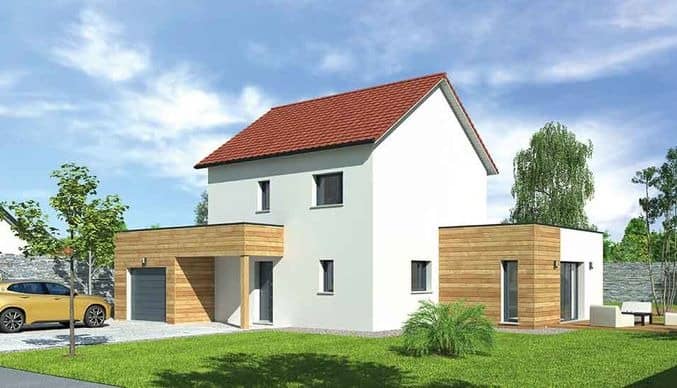 Maison neuve - Terrain à bâtir Saint-Jammes (64160) à Saint-Jammes (64), prix 297 215 €
