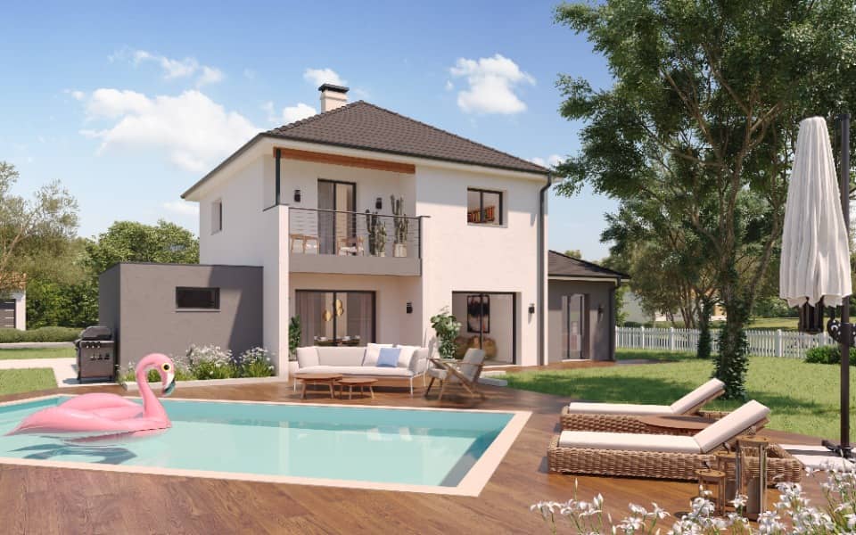 Maison neuve - Terrain à bâtir Nay (64800) à Nay, prix 345 000 €