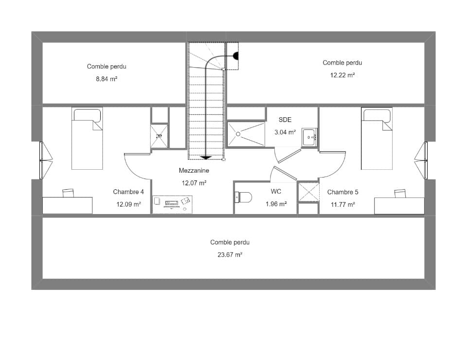Maison neuve - Terrain à bâtir Odos (65310) à Odos (65), prix 269 800 €