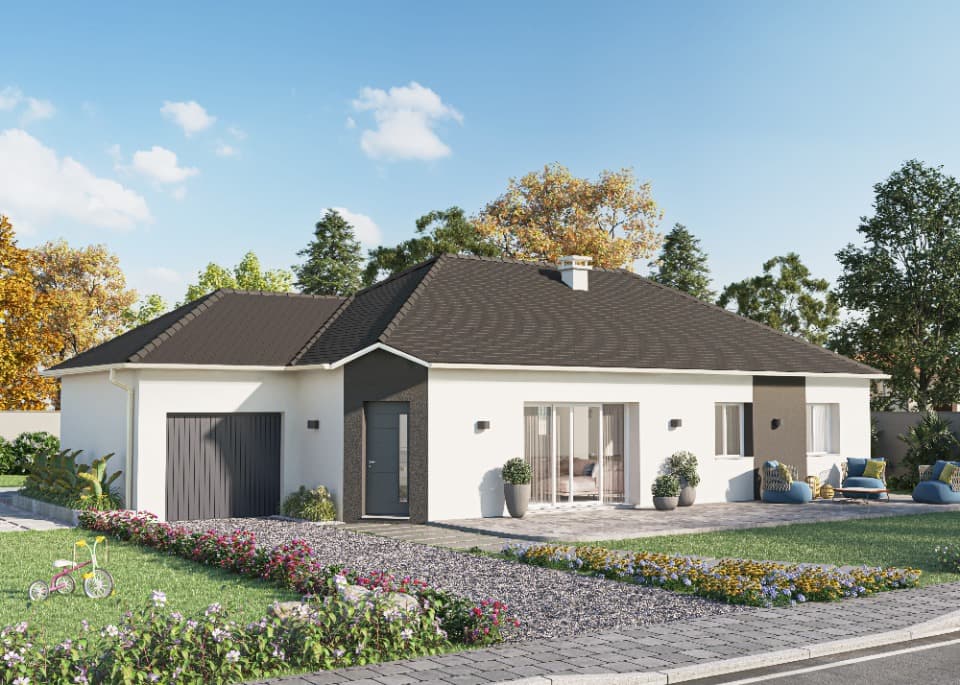 Maison neuve - Terrain à bâtir Laloubère (65310) à Laloubère (65), prix 282 800 €