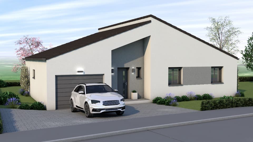 Maison neuve - Terrain à bâtir Farébersviller (57450) à Farébersviller (57), prix 302 400 €