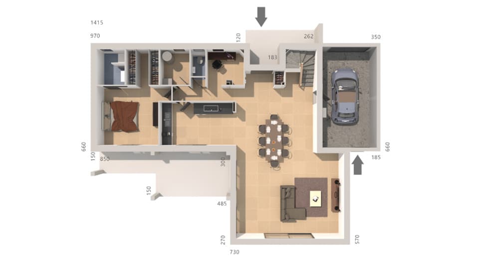 Maison neuve - Terrain à bâtir Saint-Paul-en-Forêt (83440) à Saint-Paul-en-Forêt (83), prix 650 000 €