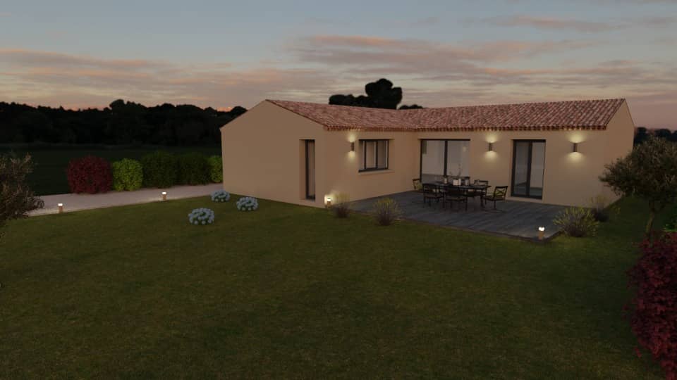 Maison neuve - Terrain à bâtir  () à Tourrettes (83), prix 399 000 €