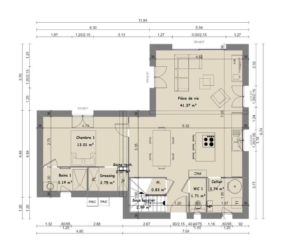 Maison neuve - Terrain à bâtir () à Tourrettes (83), prix 435 000 €