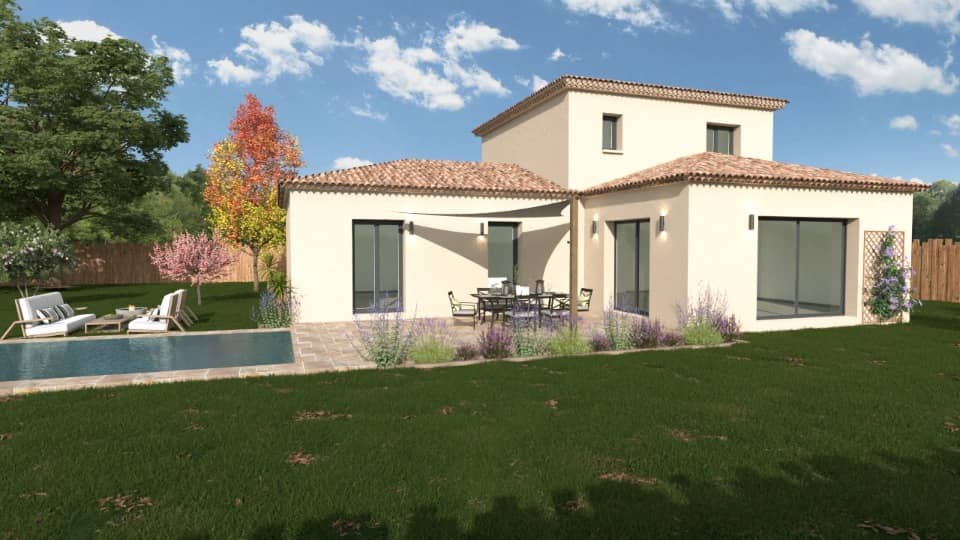 Maison neuve - Terrain à bâtir Roquebrune-sur-Argens (83520) à Roquebrune-sur-Argens (83), prix 555 000 €