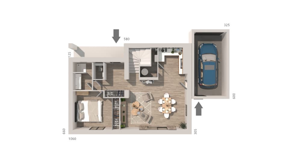 Maison neuve - Terrain à bâtir Montauroux (83440) à Montauroux (83), prix 439 000 €