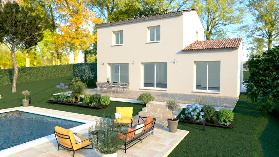 Maison neuve - Terrain à bâtir Tourrettes (83440) à Tourrettes (83), prix 498 000 €