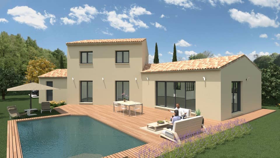 Maison neuve - Terrain à bâtir Tourrettes (83440) à Tourrettes (83), prix 590 000 €