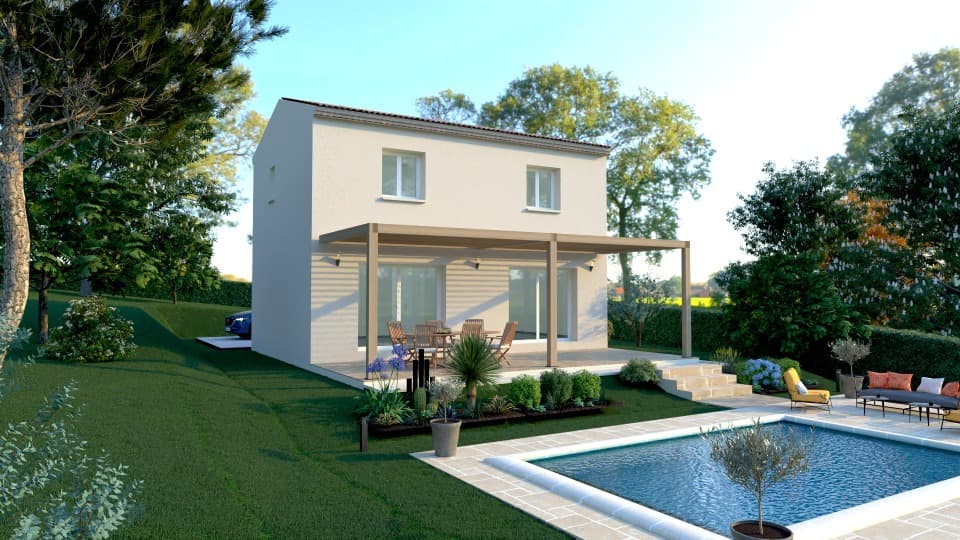 Maison neuve - Terrain à bâtir Tourrettes (83440) à Tourrettes (83), prix 430 000 €