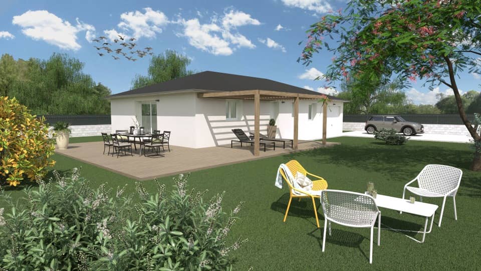 Maison neuve - Terrain à bâtir  () à L'Albenc, prix 267 200 €