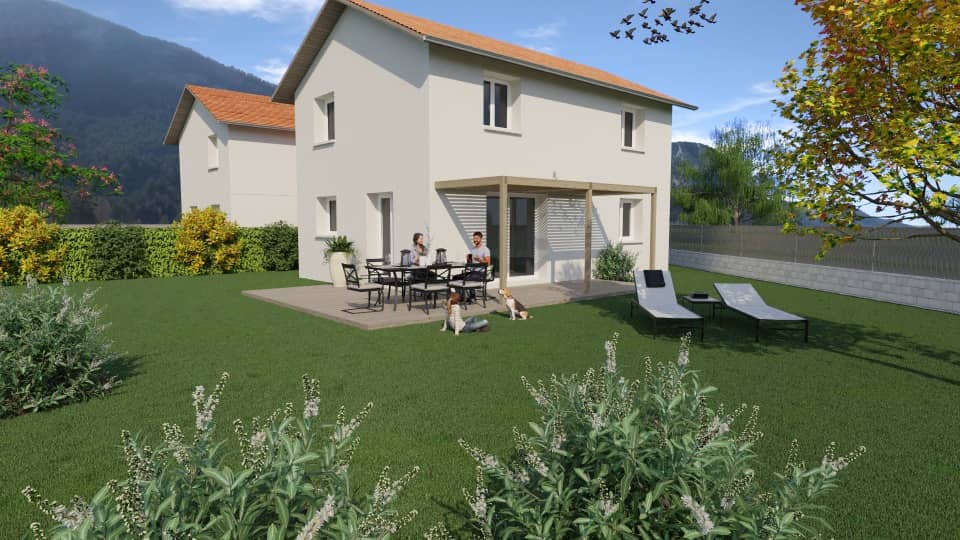 Maison neuve - Terrain à bâtir  () à Varces-Allières-et-Risset, prix 388 000 €