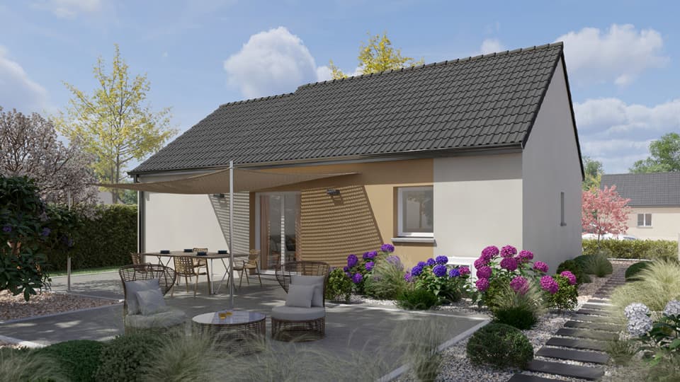 Maison neuve - Terrain à bâtir Messy (77410) à Messy (77), prix 271 700 €