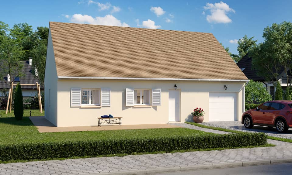 Maison neuve - Terrain à bâtir Ballancourt-sur-Essonne (91610) à Ballancourt-sur-Essonne, prix 244 390 €