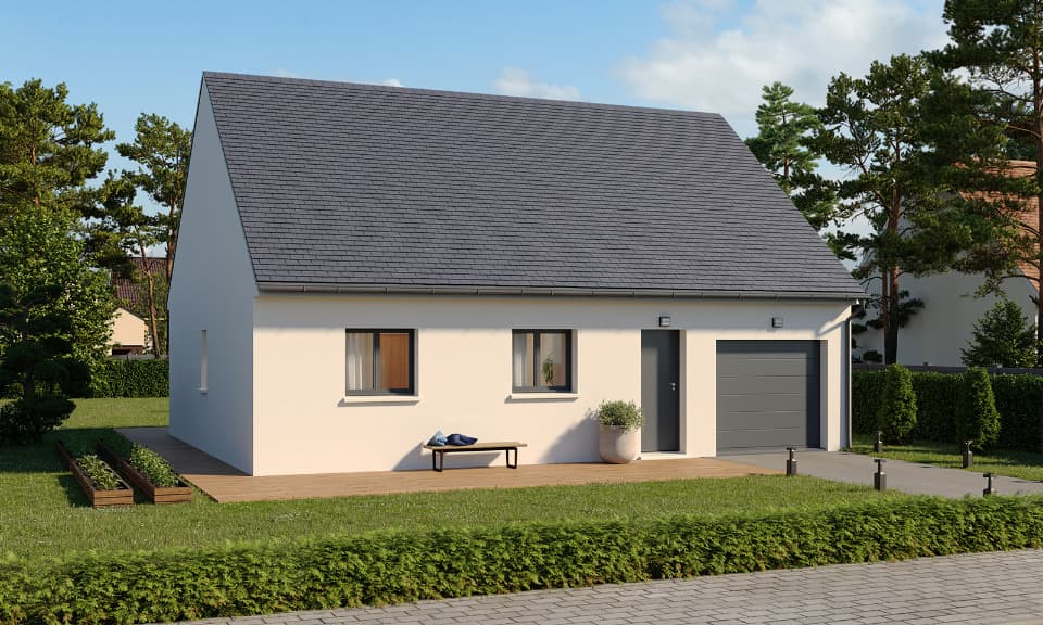 Maison neuve - Terrain à bâtir Vert-le-Grand (91810) à Vert-le-Grand (91), prix 276 895 €