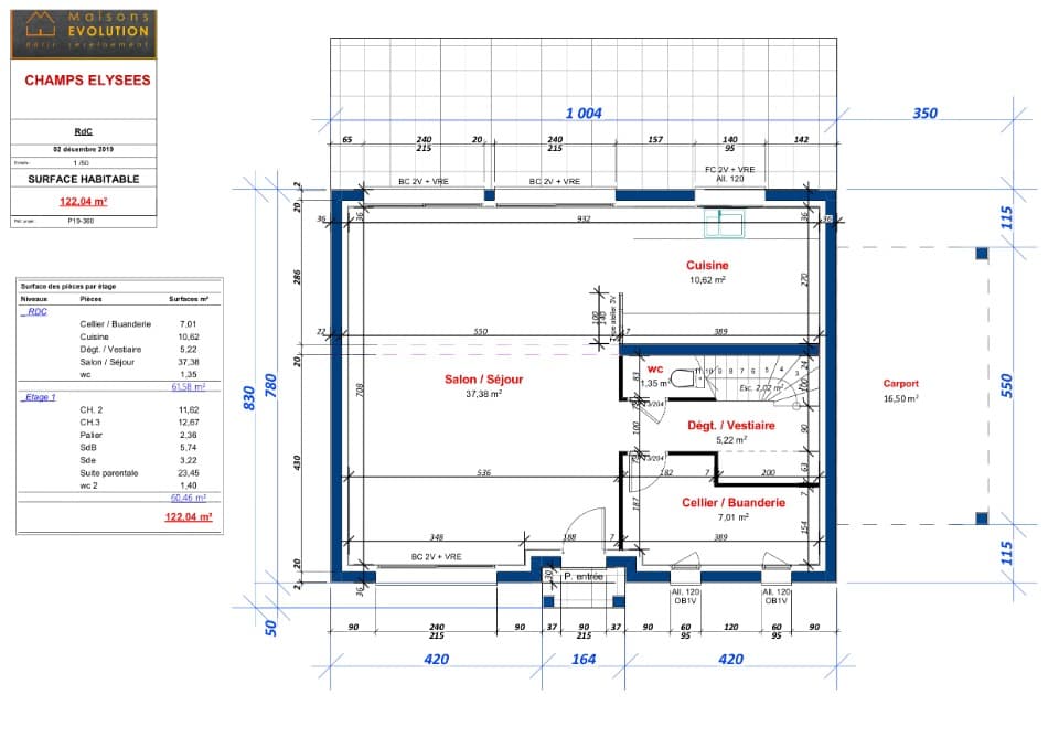 Maison neuve - Terrain à bâtir Vert-le-Grand (91810) à Vert-le-Grand (91), prix 365 706 €