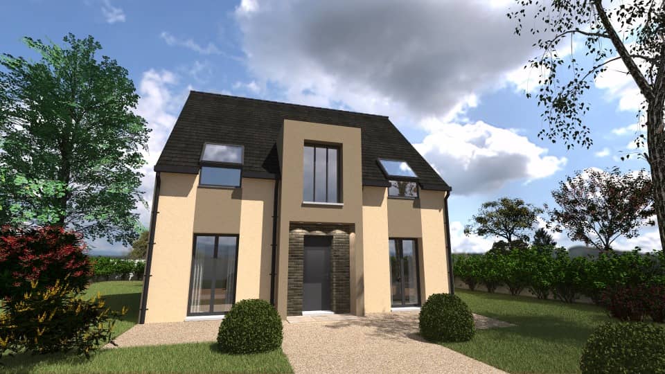 Maison neuve - Terrain à bâtir Saint-Léger-en-Yvelines (78610) à Saint-Léger-en-Yvelines, prix 330 808 €