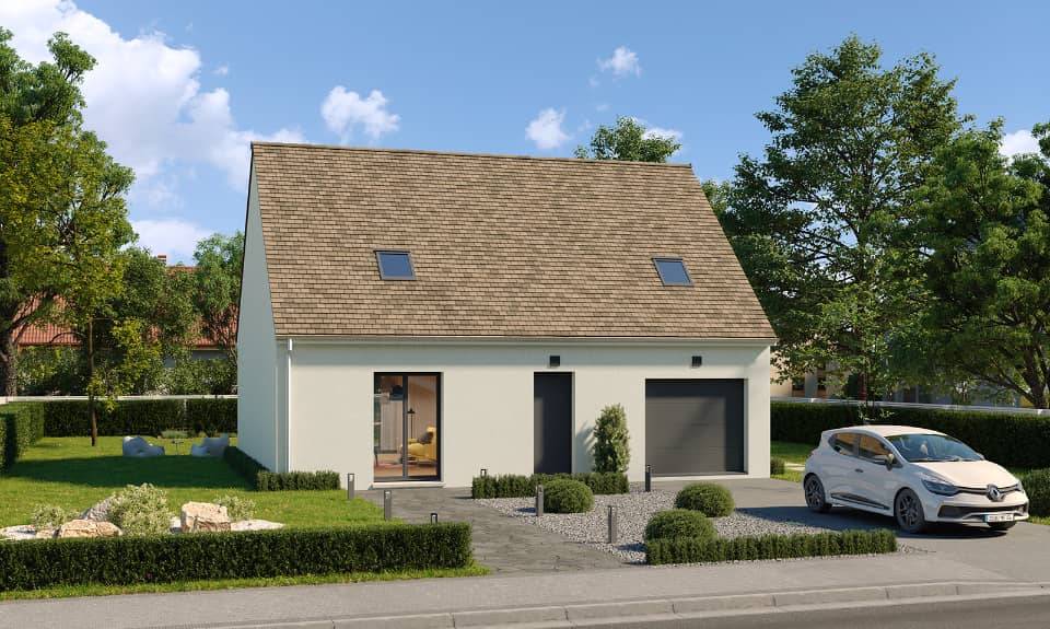 Maison neuve - Terrain à bâtir Condécourt (95450) à Condécourt, prix 297 934 €