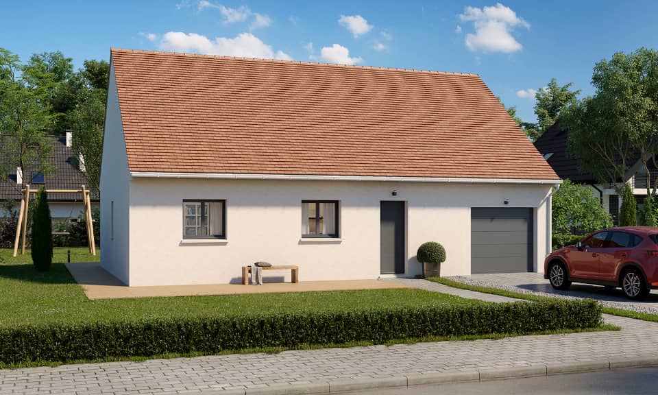 Maison neuve - Terrain à bâtir Condécourt (95450) à Condécourt, prix 278 536 €