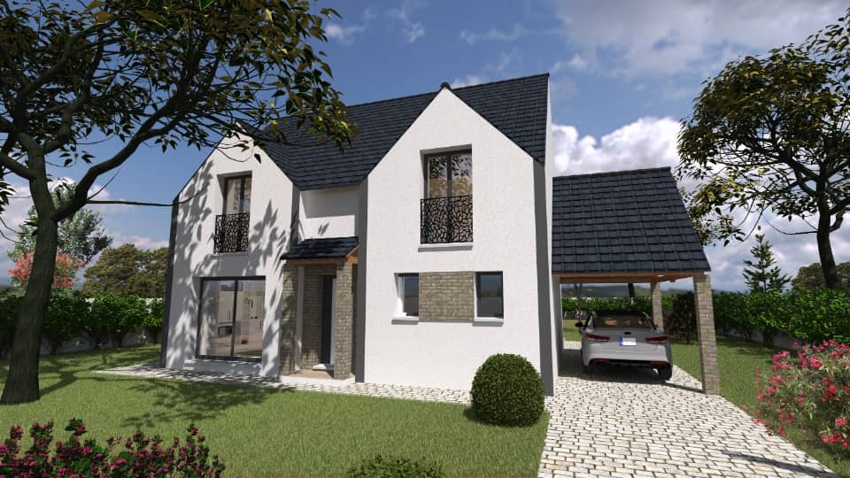 Maison neuve - Terrain à bâtir Condécourt (95450) à Condécourt, prix 346 464 €