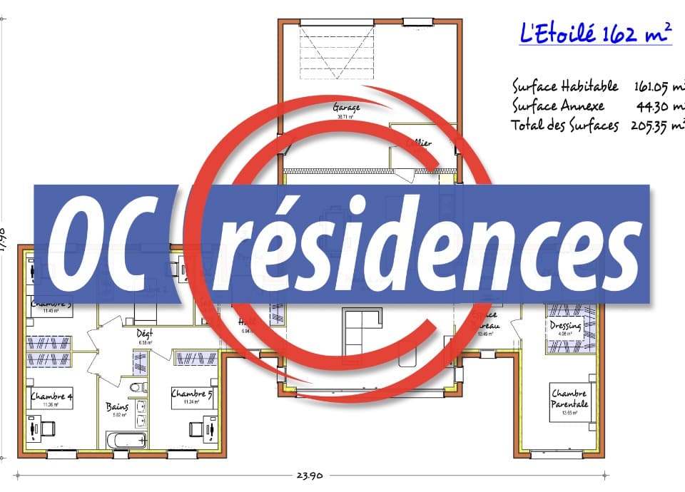 Maison neuve - Terrain à bâtir Montauban (82000) à Montauban (82), prix 570 000 €