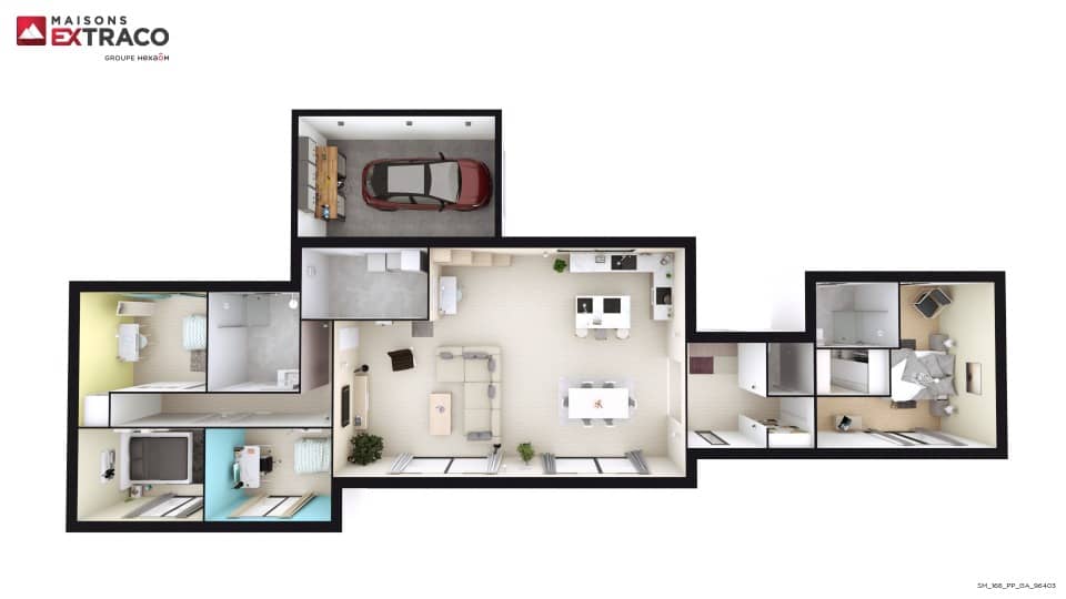 Maison neuve - Terrain à bâtir () à Douvrend, prix 365 000 €