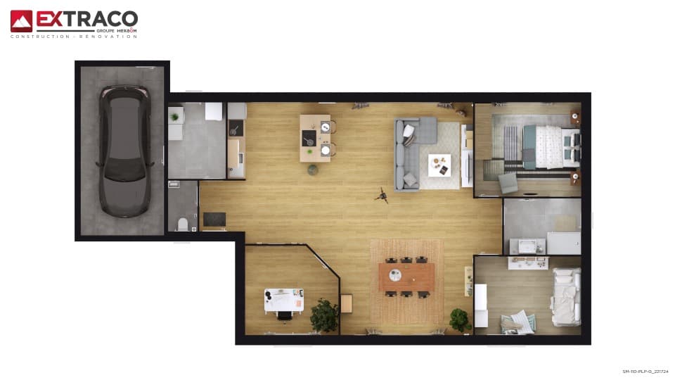 Maison neuve - Terrain à bâtir Les Grandes-Ventes (76950) à Les Grandes-Ventes (76), prix 267 000 €