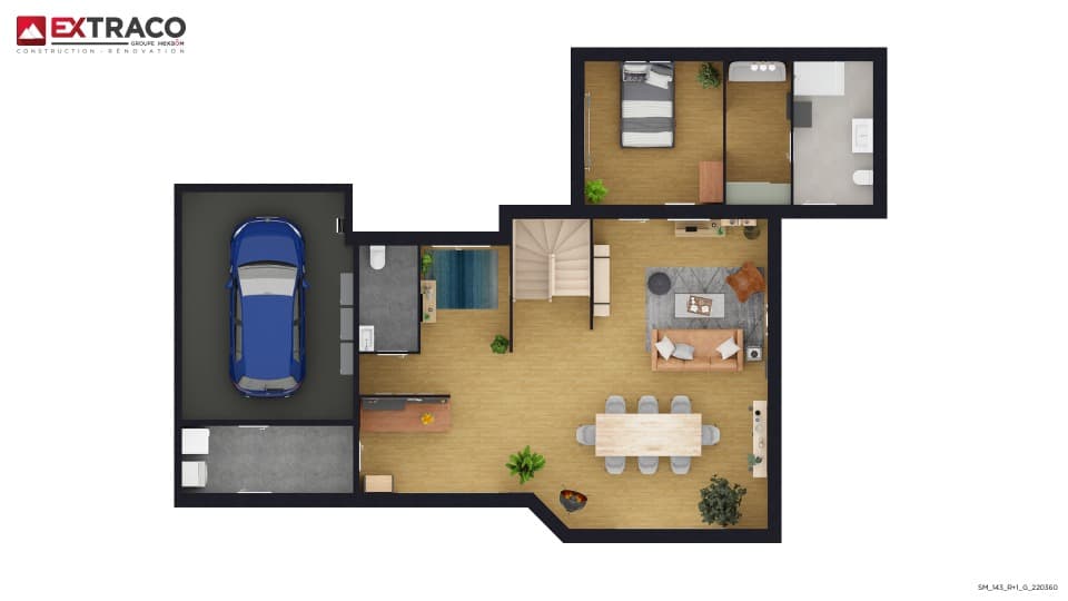 Maison neuve - Terrain à bâtir Lamberville (76730) à Lamberville (76), prix 356 900 €