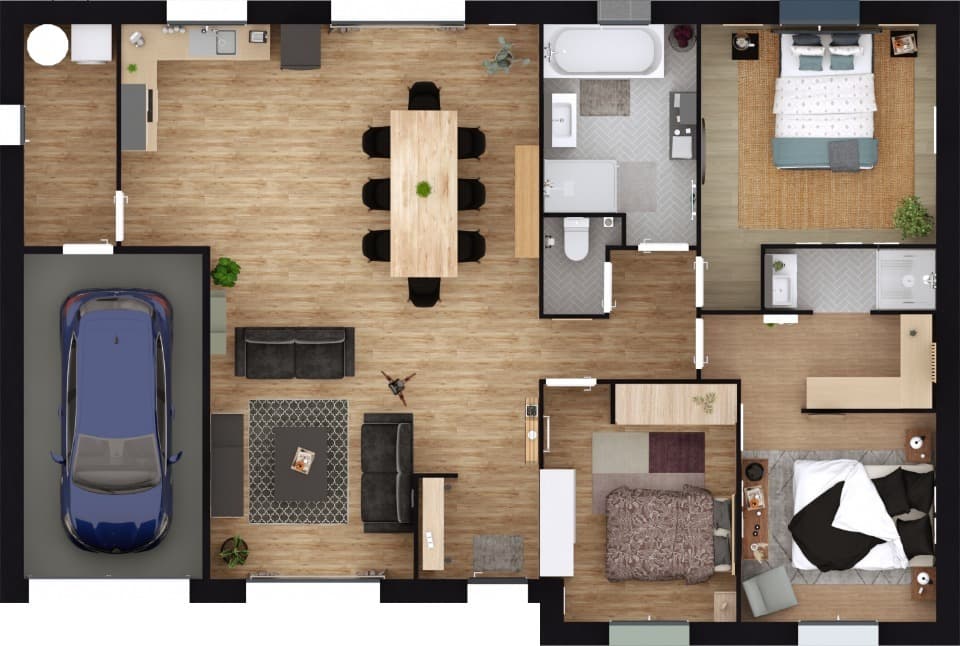 Maison neuve - Terrain à bâtir Torcy-le-Grand (76590) à Torcy-le-Grand (76), prix 232 000 €