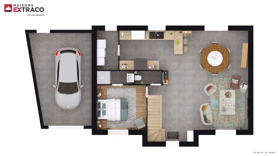 Maison neuve - Terrain à bâtir () à Thil-Manneville, prix 339 500 €