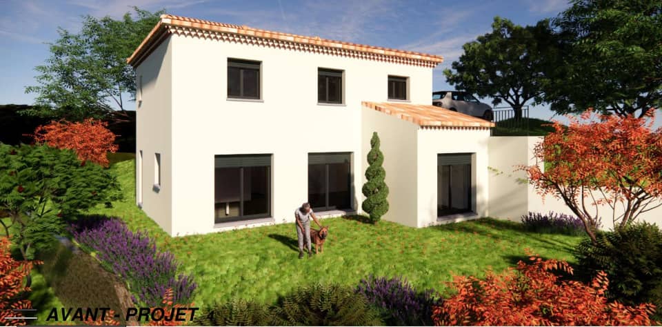 Maison neuve - Terrain à bâtir Saint-André-de-la-Roche (06730) à Saint-André-de-la-Roche, prix 620 000 €