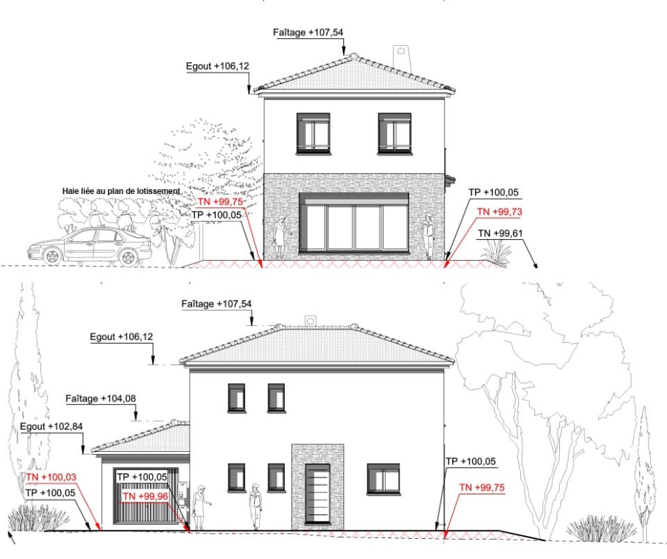 Maison neuve - Terrain à bâtir Carros (06510) à Carros (65), prix 515 000 €