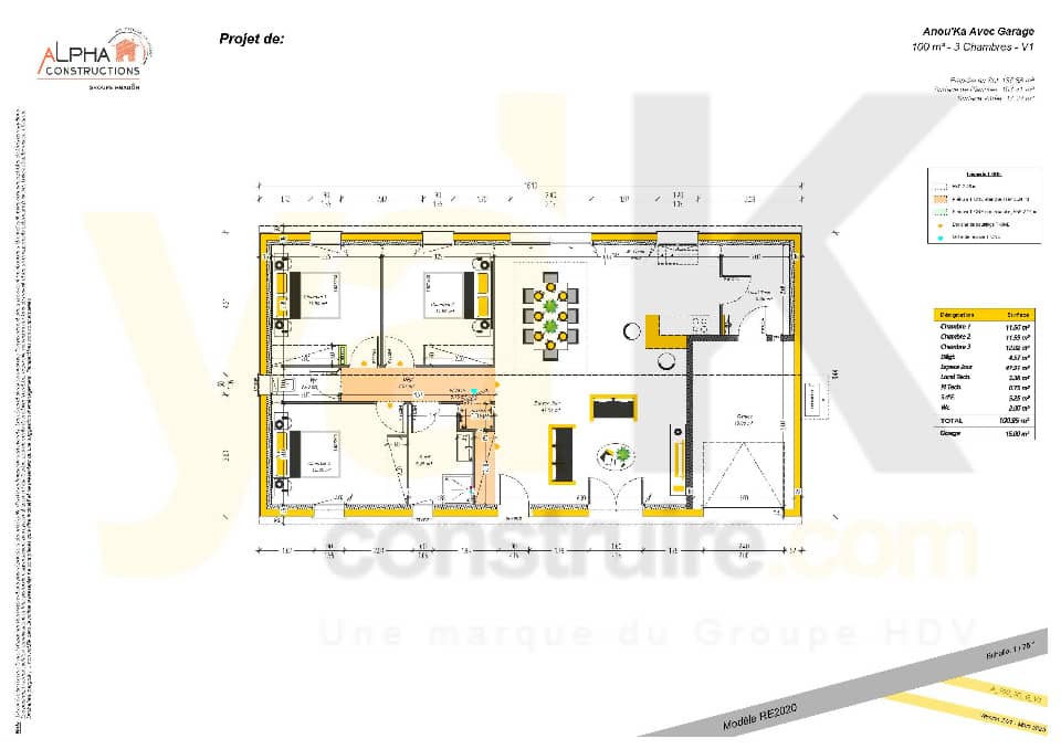Maison neuve - Terrain à bâtir Verdelais (33490) à Verdelais, prix 249 850 €
